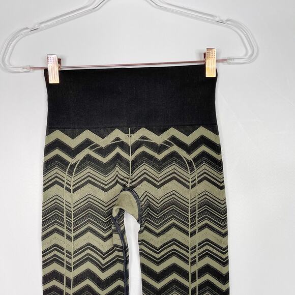 Lululemon Womens 2 Ebb To Street Pant Heathered Fatigue Green Chevron Jacquard - Picture 6 of 8